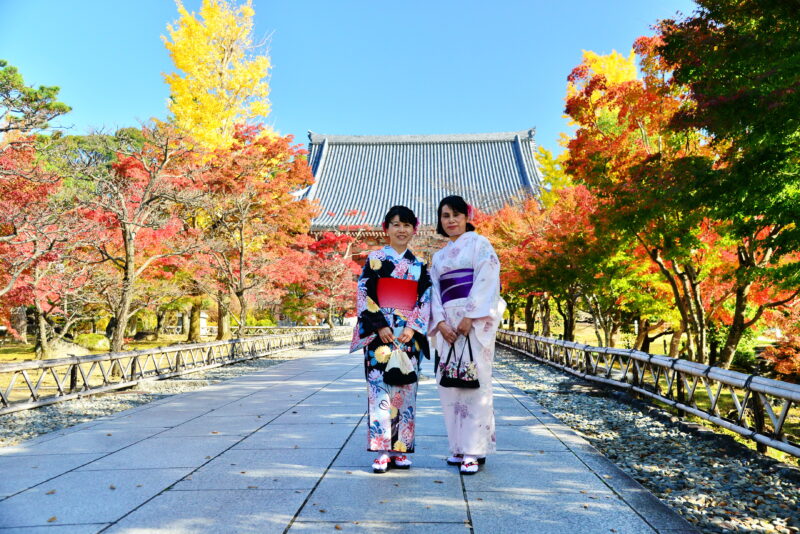 京都|穿和服去智積院散步